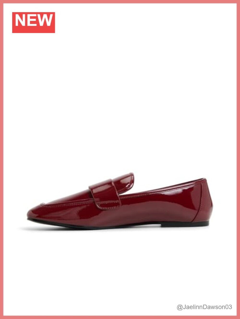 ALDO Women's Charlii Loafer Flats Almond Toe Slip-On